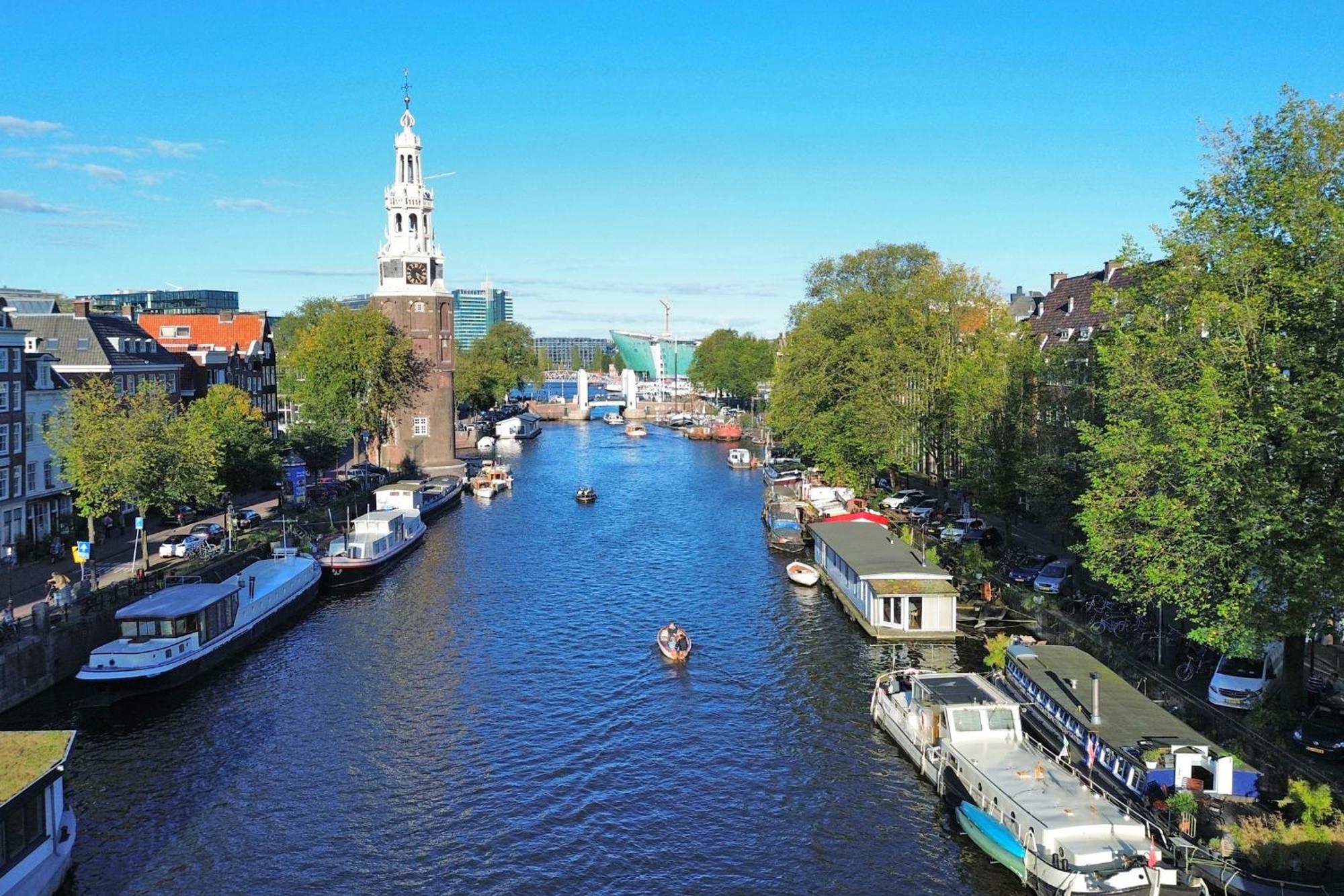 Amsterdam Center - Houseboat B&B By Captain Ricard Ngoại thất bức ảnh